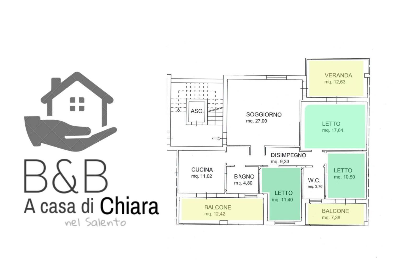 A Casa Di Chiara Apartment Lecce Bagian luar foto